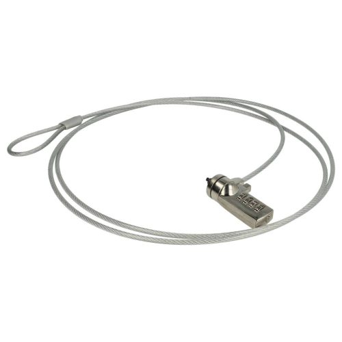 VHBW Kensington lock for laptop notebook - Cable lock with combination lock, 1.8 m