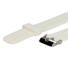 VHBW Huawei Watch Wristband - 12.2 cm + 8.4 cm, Silicone, White