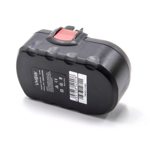 VHBW Electric Hand Tool Battery for Bosch 13618, 15618, GSR 18V Drills - 18V, NiMH, 3000mAh