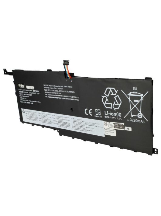 Notebook akkumulátor  Lenovo 01AV410, 00HW029, 01AV409, 00HW028 - 3300 mAh 15,2 V Li-polymer