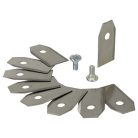 VHBW Arnold AR1 9x Exchange Blade - Steel, Silver