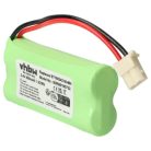 VHBW Baby Monitor Battery V-Tech BT166342, 43AAA70PS2, BT266342 - 800 mAh 2.4 V NiMH