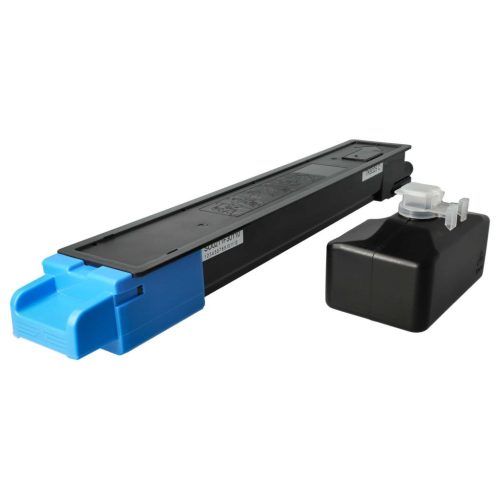 VHBW Kyocera 1T02NPCNL0, TK-8325, TK-8325C Toner + Waste Toner Container, Cyan