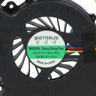 VHBW Notebook ventilátor HP DV6-6000 - 75 x 72 x 12 mm