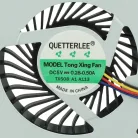 VHBW Notebook CPU / GPU Fan Replacement for Asus KDB0705HB - 94 x 77 x 11 mm