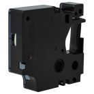 VHBW Dymo 18051 Label Tape, Black-White, 6 mm