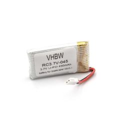   VHBW Drón akkumulátor UDI U841-1, U841-16, U843-hoz - 450 mAh 3,7 V Li-Ion