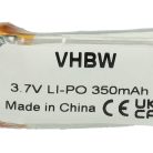 VHBW Model Maker Tool Battery - 350 mAh 3.7 V Li-Polymer, WALKERA