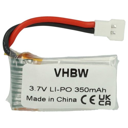 VHBW Model Maker Tool Battery - 350 mAh 3.7 V Li-Polymer, WALKERA