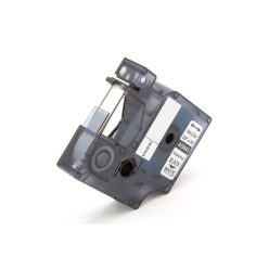 VHBW Dymo 18443 Label Tape, 9 mm, Black-White, Bakelite