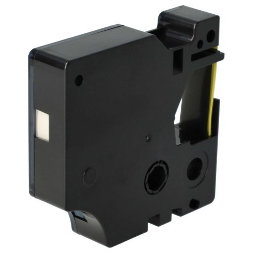 VHBW Dymo 18490 Label Tape - 12 mm, Black-Yellow, Nylon