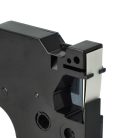 VHBW Dymo 18490 Label Tape - 12 mm, Black-Yellow, Nylon