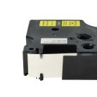 VHBW Dymo 18491 Label Tape - 19mm, Black-Yellow, Nylon