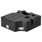VHBW Dymo 18491 Label Tape - 19mm, Black-Yellow, Nylon