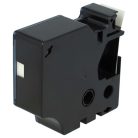 VHBW Dymo 18484 Label Tape - 19 mm, Black-White, Polyester