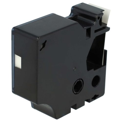 VHBW Dymo 18484 Label Tape - 19 mm, Black-White, Polyester