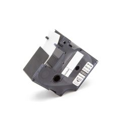   VHBW Dymo 1805433 Label Tape - 24 mm, Black, Transparent, Polyester