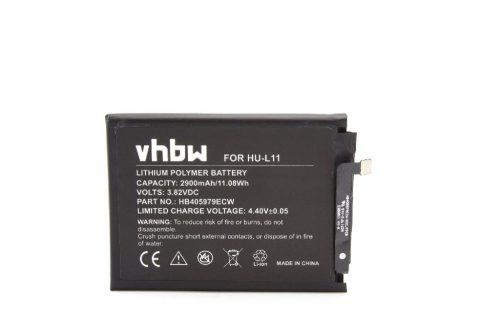 Mobiltelefon akku Huawei HB405979ECW - 2900 mAh 3,82 V Li-polimer - Okostelefon akku