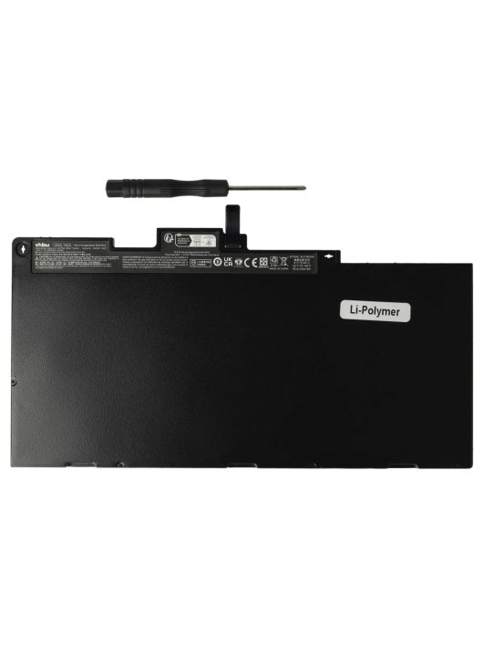 Notebook akkumulátor  HP 854047-141, 800231-141, 800513-001 - 4000 mAh 11,4 V Li-polimer, fekete