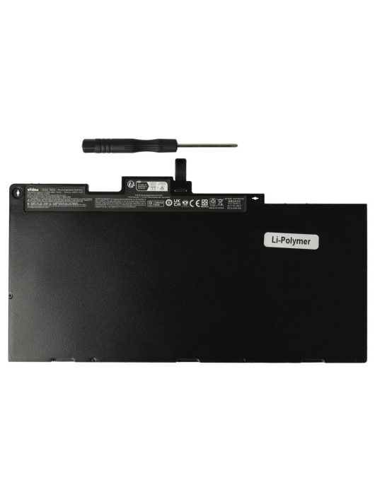 Notebook akkumulátor  HP 854047-141, 800231-141, 800513-001 - 4000 mAh 11,4 V Li-polimer, fekete