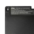 VHBW Notebook akkumulátor  HP 854047-141, 800231-141, 800513-001 - 4000 mAh 11,4 V Li-polimer, fekete