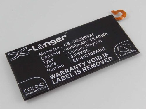 Mobiltelefon akkumulátor  Samsung EB-BC900ABE-hez - 4000 mAh 3,85 V Li-polimer