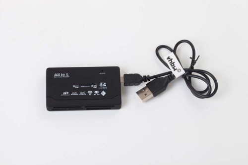 VHBW All-In-One SD Card Reader - Micro SD, USB Cable (Mini USB - USB)