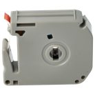 VHBW Brother M-K421 Label Tape - 9 mm, Black-Red