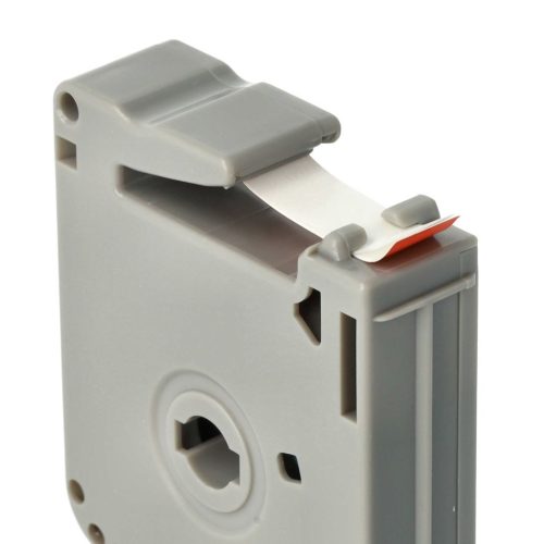 VHBW Brother M-K421 Label Tape - 9 mm, Black-Red