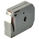 VHBW Brother M-K421 Label Tape - 9 mm, Black-Red