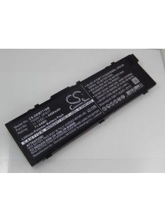   Notebook akkumulátor  Dell 451-BBSB, 451-BBSE, 1G9VM, 0FNY7 - 6400 mAh 11,1 V Li-polimer, fekete