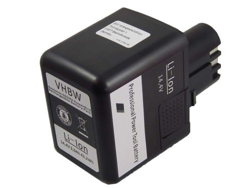 VHBW Elektromos kéziszerszámgép akkumulátor  Gesipa 7251045, 7251049 vakszegecspisztolyt – 3000 mAh, 14,4 V, Li-Ion