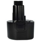 VHBW Electric Hand Tool Battery for DeWalt DC750KA and other models - 9.6 V, NiMH, 1500 mAh