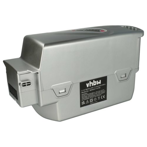 VHBW Battery for Panasonic Flyer series, silver, Li-Ion, 26V, 15.6Ah