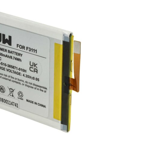 VHBW Mobile Phone Battery for Sony GB-S10-385871-010H - 2300 mAh 3.8 V Li-Polymer - Smartphone Battery