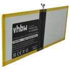 VHBW Tablet Battery Sony LIS2206ERPC, 1277-3631.1B, 1ICP3/102/112-2 - 6000 mAh 3.8 V Li-polymer