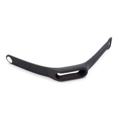 VHBW TomTom Smartwatch Karszalag - 23,5 cm, Szilikon, Fekete