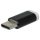 VHBW USB Type C - Micro USB adapter fekete