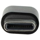 VHBW USB Type C - Micro USB Adapter Black
