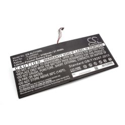   VHBW Akkumulátor táblagéphez Alcatel TLp058AC - 5700 mAh 3,85 V Li-polimer
