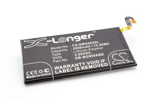Mobiltelefon akkumulátor  Samsung EB-BG955ABA, EB-BG955ABE készülékekhez - 3500 mAh 3,85 V Li-polimer