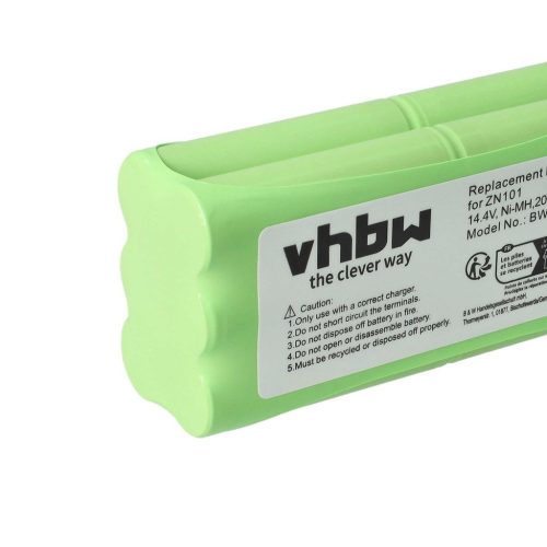 VHBW Akku Dirt Devil R1-L051B, 0606004 - 2000 mAh, 14,4 V, NiMH