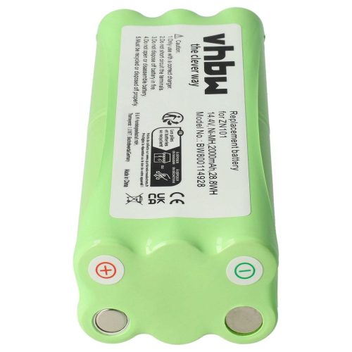 VHBW Akku Dirt Devil R1-L051B, 0606004 - 2000 mAh, 14,4 V, NiMH