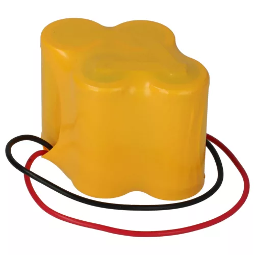 VHBW Industrial Controller Battery Dantona Matt Pack (with brown connector) - 3000 mAh 6 V Li-Ion