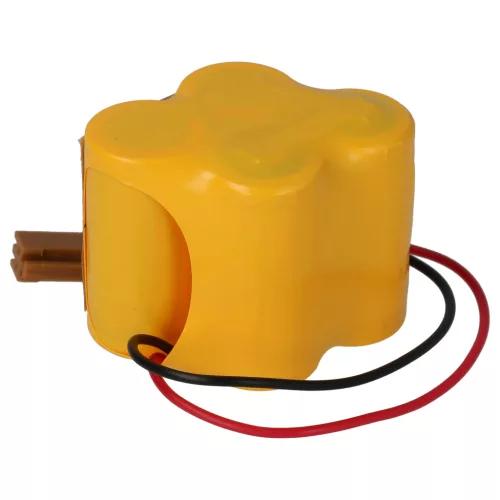 VHBW Industrial Controller Battery Dantona Matt Pack (with brown connector) - 3000 mAh 6 V Li-Ion