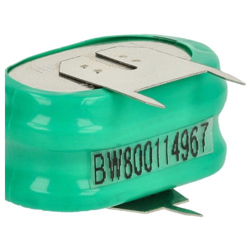 VHBW Knopfzellen-Akku 2/V150H 3 Pin - 150 mAh 2,4 V NiMH