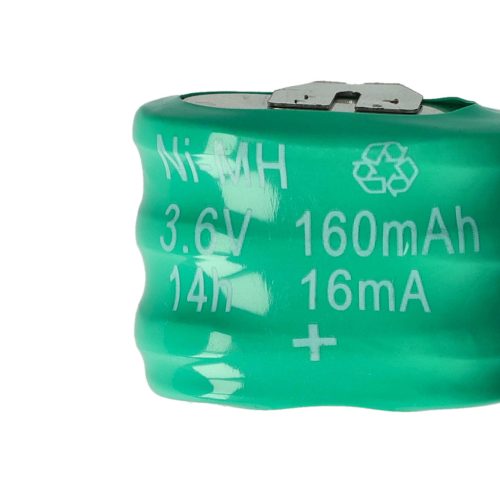 VHBW Knopfzellen-Akku 3/V150H - 150 mAh 3,6 V NiMH