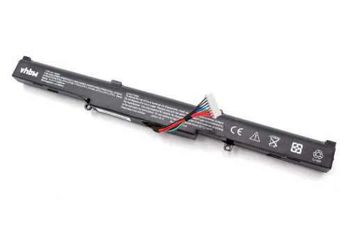 Notebook akkumulátor  Asus 0B110-00220000, 0B110-00220100 - 2200 mAh 14,4 V Li-Ion, fekete