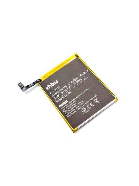 Mobiltelefon akkumulátor BQ 3120 - 3120 mAh 3,85 V Li-polymer - Okostelefon akkumulátor