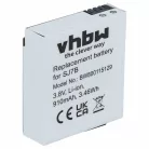 VHBW Videokamera Akkumulátor SJCam SJ7B - 910 mAh 3,8 V Li-Ion